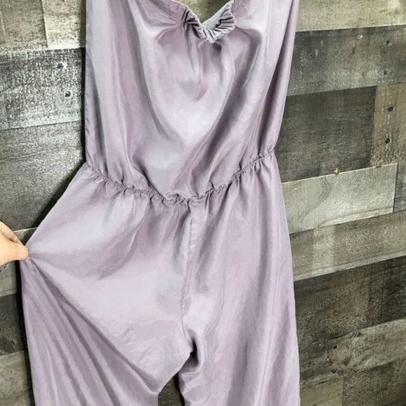 The Addison Story Silk Strapless Wide Leg Jumpsuit - Picture 6 of 8